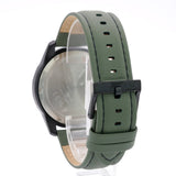 Buy Shop Armani Exchange Banks Chronograph Green Dial Green Leather Strap Watch For Men - AX1725 USA Online