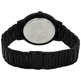 Buy Shop Armani Exchange Cayde Analog Black Dial Black Steel Strap Watch For Men - AX2701 USA Online