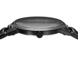 Buy Shop Armani Exchange Cayde Analog Black Dial Black Steel Strap Watch For Men - AX2701 USA Online