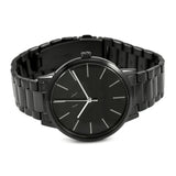 Buy Shop Armani Exchange Cayde Analog Black Dial Black Steel Strap Watch For Men - AX2701 USA Online