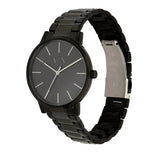 Buy Shop Armani Exchange Cayde Analog Black Dial Black Steel Strap Watch For Men - AX2701 USA Online