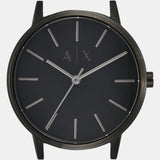 Buy Shop Armani Exchange Cayde Analog Black Dial Black Steel Strap Watch For Men - AX2701 USA Online