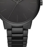 Buy Shop Armani Exchange Cayde Analog Black Dial Black Steel Strap Watch For Men - AX2701 USA Online