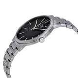 Buy Shop Armani Exchange Cayde Analog Black Dial Silver Steel Strap Watch For Men - AX2700 USA Online
