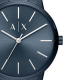 Buy Shop Armani Exchange Cayde Analog Blue Dial Blue Steel Strap Watch For Men - AX2702 USA Online