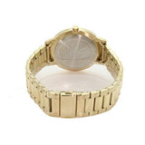 Buy Shop Armani Exchange Cayde Analog Gold Dial Gold Steel Strap Watch For Men - AX2707 USA Online