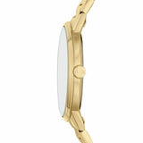 Buy Shop Armani Exchange Cayde Analog Gold Dial Gold Steel Strap Watch For Men - AX2707 USA Online