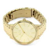 Buy Shop Armani Exchange Cayde Analog Gold Dial Gold Steel Strap Watch For Men - AX2707 USA Online
