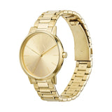 Buy Shop Armani Exchange Cayde Analog Gold Dial Gold Steel Strap Watch For Men - AX2707 USA Online