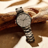 Buy Shop Armani Exchange Cayde Analog Grey Dial Grey Steel Strap Watch For Men - AX2722 USA Online