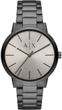 Buy Shop Armani Exchange Cayde Analog Grey Dial Grey Steel Strap Watch For Men - AX2722 USA Online