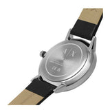 Buy Shop Armani Exchange Cayde Chronograph Black Dial Black Leather Strap Watch for Men - AX2745 USA Online