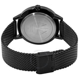 Buy Shop Armani Exchange Cayde Chronograph Black Dial Black Mesh Strap Watch For Men - AX2716 USA Online