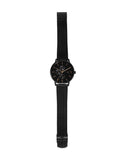 Buy Shop Armani Exchange Cayde Chronograph Black Dial Black Mesh Strap Watch For Men - AX2716 USA Online