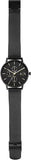 Buy Shop Armani Exchange Cayde Chronograph Black Dial Black Mesh Strap Watch For Men - AX2716 USA Online