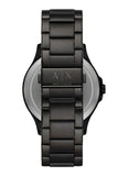 Buy Shop Armani Exchange Cayde Chronograph Black Dial Black Steel Strap Watch for Men - AX2748 USA Online