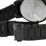 Buy Shop Armani Exchange Cayde Chronograph Black Dial Black Steel Strap Watch for Men - AX2748 USA Online