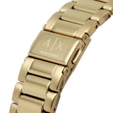 Buy Shop Armani Exchange Cayde Chronograph Black Dial Gold Steel Strap Watch for Men - AX2747 USA Online