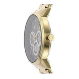 Buy Shop Armani Exchange Cayde Chronograph Black Dial Gold Steel Strap Watch for Men - AX2747 USA Online