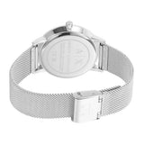 Buy Shop Armani Exchange Cayde Chronograph Black Dial Silver Mesh Strap Watch For Men - AX2714 USA Online