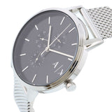 Buy Shop Armani Exchange Cayde Chronograph Black Dial Silver Mesh Strap Watch For Men - AX2714 USA Online