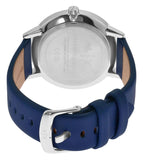 Buy Shop Armani Exchange Cayde Chronograph Blue Dial Blue Leather Strap Watch for Men - AX2746 USA Online