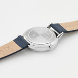 Buy Shop Armani Exchange Cayde Chronograph Blue Dial Blue Leather Strap Watch for Men - AX2746 USA Online