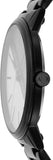 Buy Shop Armani Exchange Cayde Multicolor Dial Black Steel Strap Watch For Men - AX2725 USA Online