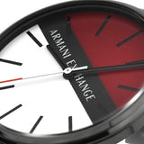 Buy Shop Armani Exchange Cayde Multicolor Dial Black Steel Strap Watch For Men - AX2725 USA Online