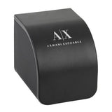 Buy Shop Armani Exchange Chronograph Black Dial Black Steel Strap Watch For Men - AX1604 USA Online