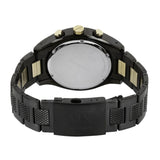 Buy Shop Armani Exchange Chronograph Black Dial Black Steel Strap Watch For Men - AX1604 USA Online