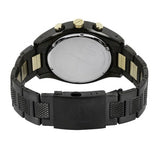 Buy Shop Armani Exchange Chronograph Black Dial Black Steel Strap Watch For Men - AX1604 USA Online
