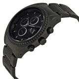 Buy Shop Armani Exchange Chronograph Black Dial Black Steel Strap Watch For Men - AX1605 USA Online