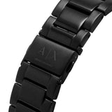 Buy Shop Armani Exchange Chronograph Black Dial Black Steel Strap Watch For Men - AX2429 USA Online