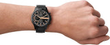 Buy Shop Armani Exchange Chronograph Black Dial Black Steel Strap Watch For Men - AX2429 USA Online