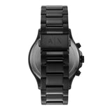 Buy Shop Armani Exchange Chronograph Black Dial Black Steel Strap Watch For Men - AX2429 USA Online