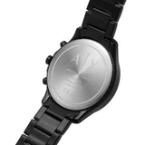 Buy Shop Armani Exchange Chronograph Black Dial Black Steel Strap Watch For Men - AX2429 USA Online