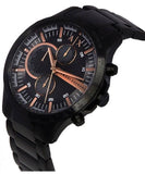 Buy Shop Armani Exchange Chronograph Black Dial Black Steel Strap Watch For Men - AX2429 USA Online