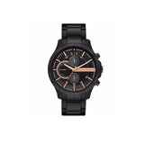 Buy Shop Armani Exchange Chronograph Black Dial Black Steel Strap Watch For Men - AX2429 USA Online