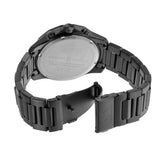 Buy Shop Armani Exchange Chronograph Black Dial Black Steel Strap Watch For Men - AX7140 USA Online