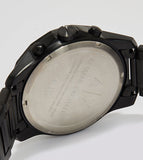 Buy Shop Armani Exchange Chronograph Black Dial Black Steel Strap Watch For Men - AX7140 USA Online
