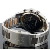 Buy Shop Armani Exchange Chronograph Black Dial Silver Steel Strap Watch For Men - AX1093 USA Online