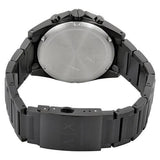 Buy Shop Armani Exchange Drexler Chronograph Black Dial Black Steel Strap Watch For Men - AX2601 USA Online