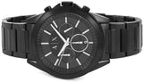 Buy Shop Armani Exchange Drexler Chronograph Black Dial Black Steel Strap Watch For Men - AX2601 USA Online