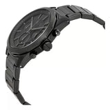 Buy Shop Armani Exchange Drexler Chronograph Black Dial Black Steel Strap Watch For Men - AX2601 USA Online