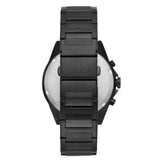 Buy Shop Armani Exchange Drexler Chronograph Black Dial Black Steel Strap Watch For Men - AX2615 USA Online