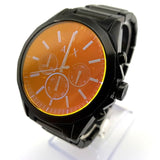 Buy Shop Armani Exchange Drexler Chronograph Black Dial Black Steel Strap Watch For Men - AX2615 USA Online