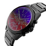 Buy Shop Armani Exchange Drexler Chronograph Black Dial Black Steel Strap Watch For Men - AX2615 USA Online