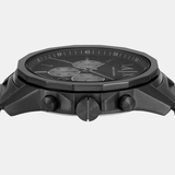 Buy Shop Armani Exchange Drexler Chronograph Black Dial Black Steel Strap Watch For Men - AX2639 USA Online