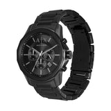 Buy Shop Armani Exchange Drexler Chronograph Black Dial Black Steel Strap Watch For Men - AX2639 USA Online